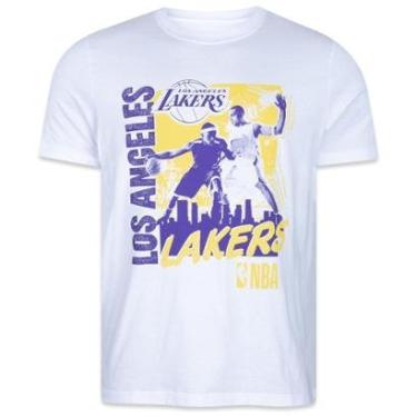 Imagem de Camiseta New Era Regular NBALos Angeles Lakers Core Masculino-Masculino