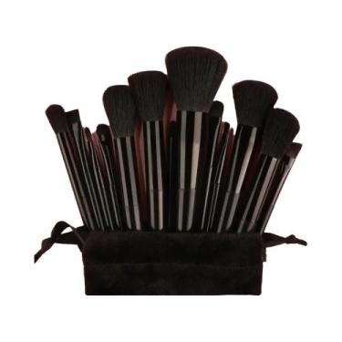 Imagem de Conjunto De Pincéis De Maquiagem Profissionais Macios E Fofos Para Bas