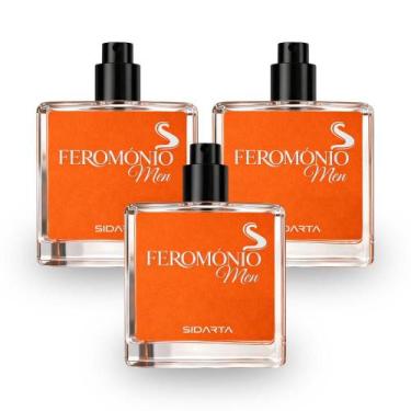 Imagem de 3 Perfumes Feromônio Men Sidarta ORIGINAL Masculino Atraia atenção, de