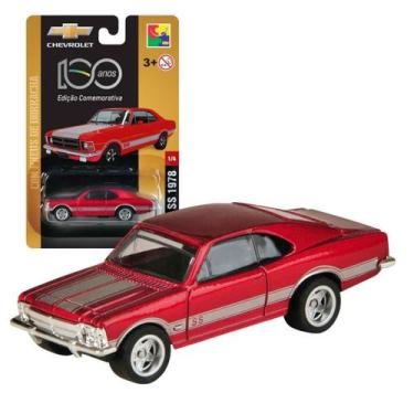Imagem de Miniatura Opala Ss 1978 1:64 Edição 100 Anos Carrinho Colecionador Cks