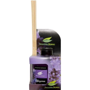 Imagem de Difusor de Ambientes Alfazema para Perfumar Casa com Varetas em Madeira e Fragrância Prolongada Amazônia Aromas