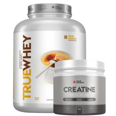 Imagem de True Whey Isolado Baunilha Brulee 1.8Kg Creatina True Source-Unissex