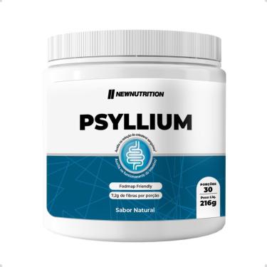 Imagem de Psyllium Fibra Alimentar em Pó 216g New Nutrition-Unissex