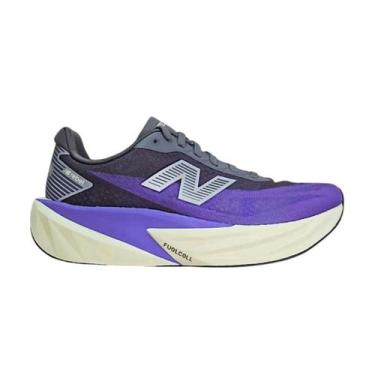 Imagem de Tênis New Balance FuelCell Rebel v5 Masculino Roxo, Roxo claro, Cinza,