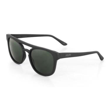 Imagem de Óculos de Sol Casual Hupi Bondi Preto- Lente Verde Escuro