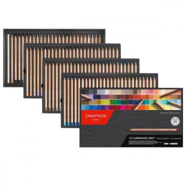 Imagem de Lápis de Cor Caran d'Ache Luminance 100 Cores