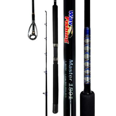 Imagem de Vara Molinete Pesca Pesada Way Fishing Master 1,80m 60-80lbs Inteiriça