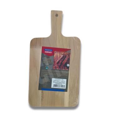 Imagem de Tábua para Churrasco Tramontina com Alça 40cm x 21cm