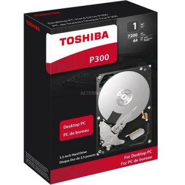 Imagem de HD Toshiba P300 1TB SATA 3.5 Interno para PC, PS4, Xbox e AllinOne, Bi