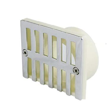 Imagem de ???Dreno de piso de drenagem lateral de pl¨¢stico de engenharia de?lat?o,?dreno de piso de parede retangular para engenharia/casa, DN50, L