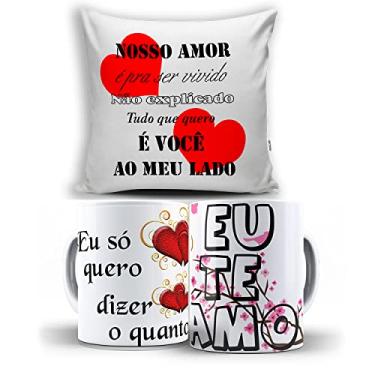 Imagem de KIT Almofada + Caneca Nosso Amor Eu Te Amo