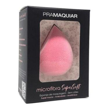 Imagem de Esponja De Maquiagem Microfibra Supersoft Pramaquiar