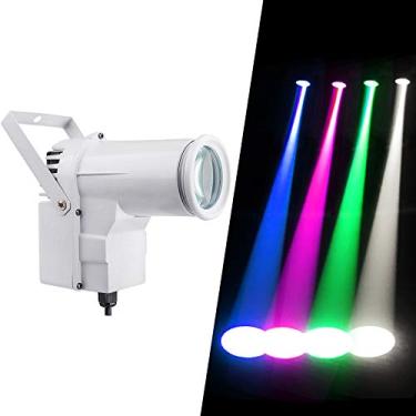 Imagem de Pinspot de LED, DMX 12 W Full Color RGBW 4 em 1 LED Spot Light, Use para bola de espelho, exibição de janela em boutique, discoteca, salão de baile, KTV, bar, clube, festa, casamento