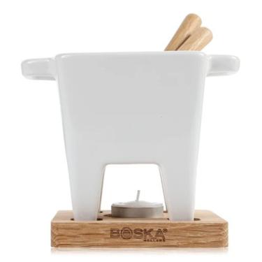 Imagem de Fondue em Cerâmica 5 Peças Bianco 300ml Boska Branco