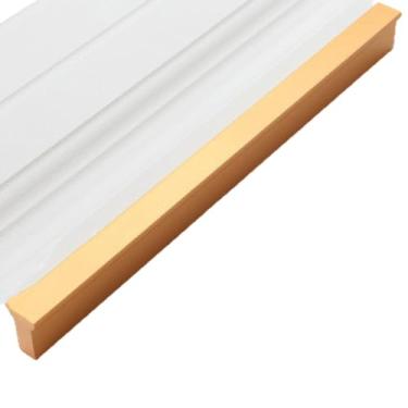 Imagem de Puxadores de cozinha de móveis de armário de gaveta para portas e janelas de guarda-roupa preto dourado longo moderno simplicidade ferragem, a963, 960