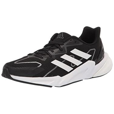 Imagem de adidas Tênis de corrida feminino X9000L2, preto/branco/metálico noturno, 40, Preto/Branco/Metálico Noturno, 40