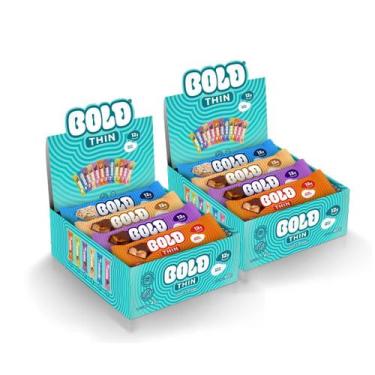 Imagem de BOLD Snacks barra de proteína - 2 caixas BOLD Thin Mista (2 Caixas C/ 