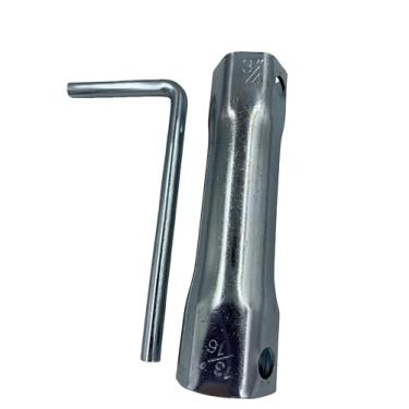 Imagem de GardenP+ Chave de vela de ignição compatível com Briggs & Stratton 89838S para plugues curtos hexagonais de 3/4 polegadas, plugues padrão de 13/16 polegadas para motor, Stens 750-026, Oregon 42-452