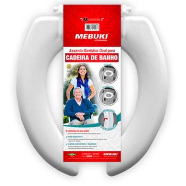 Imagem de Assento Sanitário Aberto para Cadeira de Banho - Mebuki 