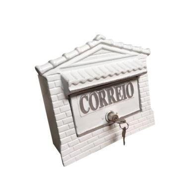 Imagem de Caixa De Correios Correspondência Abertura Frontal de Aluminio - Hidro