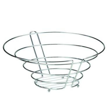 Imagem de Fruteira De Mesa Redonda Cromada New - Arthi