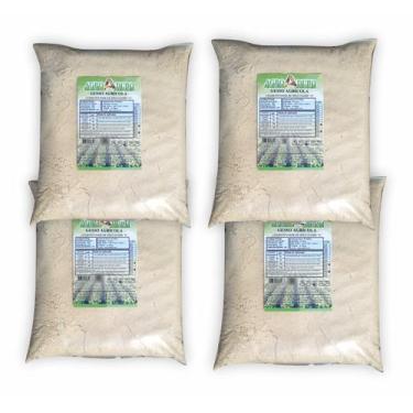 Imagem de Fertilizante Gesso Agricola Pacote 20Kg Sulfato Calcio Adubo - AGROADU