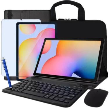 Imagem de Capa c/Teclado + Mouse Luva Case p/Tablet Galaxy Tab S6 Lite P610 P613