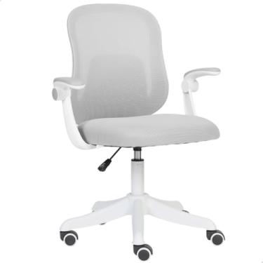 Imagem de Cadeira Giratória Diretor Best Colorida em Tela Mesh para Escritório – Design Ergonômico e Confortável (Cinza)