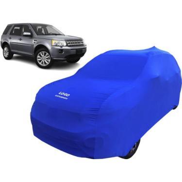 Imagem de Capa De Tecido Para Carro Freelander Land Rover - Mz, Azul