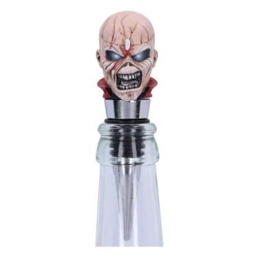 Imagem de Nemesis Now Rolha de garrafa oficialmente licenciada Iron Maiden The Trooper, prata, 10 cm