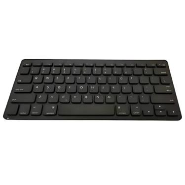 Imagem de Teclado Sem Fio Ultra Fino Bluetooth ABNT2 Com Tecla Ç, Para Tablet, Celular, Android, iOS, Smart TV, Notebook – Portátil Slim Premium (PRETO)