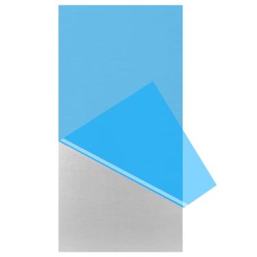 Imagem de Lswteiz Chapa De Alumínio 6061 T651 12 X 24 X 1/8 (0,125") Polegadas Placa De Alumínio Plana E Simples Coberta Com Película Protetora, Retangular Tratável Termicamente Placa De Metal De Alumínio De