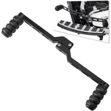 Imagem de HAZAWA Pegs de alavanca de câmbio de dedo do calcanhar, pino de alavanca de câmbio CNC adequado para Harley Touring Electra Glide Street Road Glide Road King 1988-posterior, FL Softail 1986-later, Tri