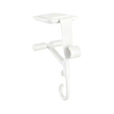 Imagem de Sclmgo 3 Peças de Suporte para Lareira de Natal, Guirlanda de Meia, Gancho de Lareira, Liga de Metal Ajustável, Fácil de Instalar, Adequado para Escritório, 1pcs, Tamanho real