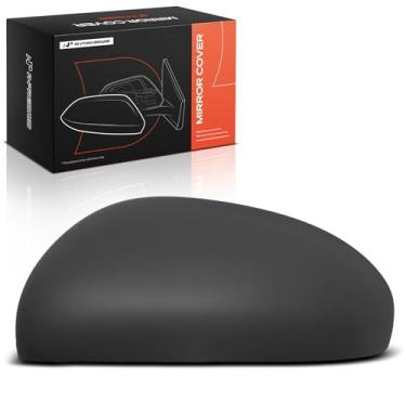 Imagem de A-Premium Tampa do espelho retrovisor do lado do motorista - compatível com Fiat 500X 2016-2023 - cinza preparado, com furo de seta