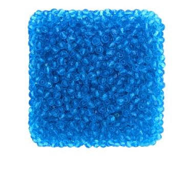 Imagem de Mandala Crafts Contas de cristal de briolette azul Capri de 3 mm – 1500 contas de vidro facetadas para fabricação de joias, suprimentos de contas, artesanato DIY, pulseiras, colares, brincos e contas