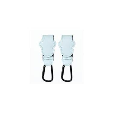 Imagem de Conjunto de 2 peças de ganchos para escalada de montanha, ganchos multifuncionais, fixadores universais adequados para viagens/caminhadas/equipamentos de carrinho de bebê (azul e rosa)