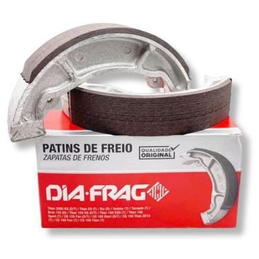 Imagem de Lona de Freio Traseira Cbx 200 Strada Nx 350 Sahara Standard Diafrag