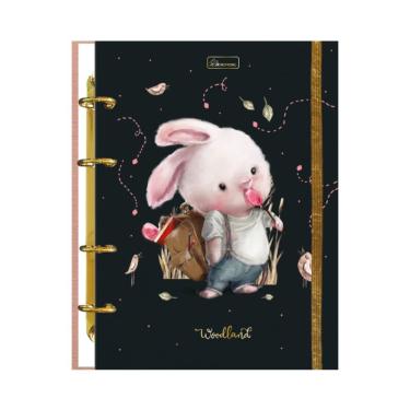 Imagem de Caderno Colegial Argolado Woodland 4 Furos 80 Folhas Cadersil Modelo 1