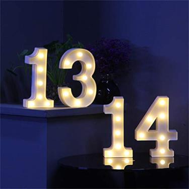 Imagem de Jectse Luzes de Letras do Alfabeto LED, Sinais de Letreiro DIY Com Brilho Branco Quente para Decoração de Festa de Casamento Em Casa (Jectsev5Q-10148334)
