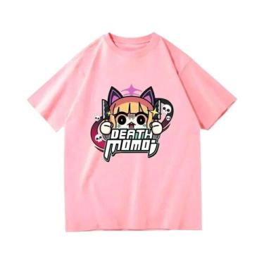 Imagem de Camisetas Gráficas Unissex De Moda Streetwear Manga Cosplay Blue Anime