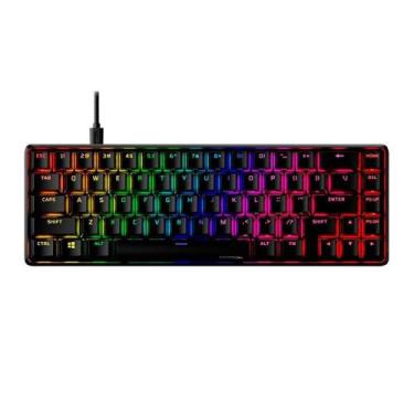 Imagem de Teclado mecanico usb gamer hyperx alloy origins 65% switch red preto 4