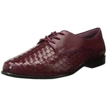 Imagem de Trotters Sapatilha feminina Lizzie Oxford, Cereja preta, 6 Narrow