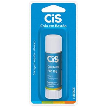 Imagem de Cola Em Bastão Cis Fix 19 Gramas, Blister Com 1 Unidade