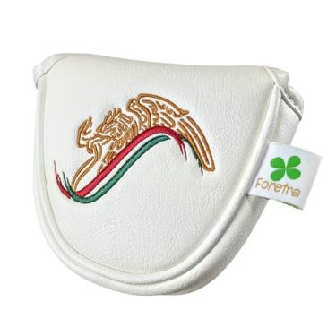 Imagem de Foretra – México – Capa para taco de golfe qualidade couro PU fecho magnético para tacos estilo martelo Scotty Cameron Odyssey Taylormade Ping