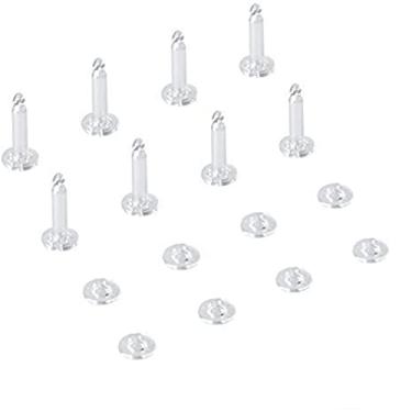 Imagem de Kit de 2 pinos genuínos DJI antiqueda, parte 117 para DJI Phantom 3 Pro Professional Advanced Standard Gimbal antivibração, bola de borracha absorvente; haste de amortecimento Tansparent transparente