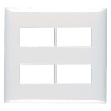 Imagem de Placa 4x4 4 Postos Thesi M9P4 – Pial CONJ EMB PIAL THESI PLACA PLAST. 4X4 4POSTOS M9P4