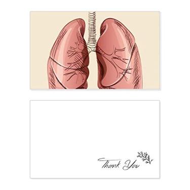 Imagem de Ilustração humana de órgão pulmão cartão de agradecimento aniversário aniversário saudação casamento agradecimento