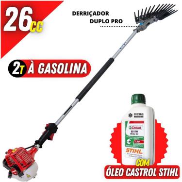 Imagem de Braço Mecânico de Derriçar Café Kawashima com Mãozinha de Garra Dupla e Motor á Gasolin...