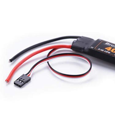 Imagem de Controlador Sem Escova Elétrico da Velocidade do Motor, Bens Sem Escova de Grande Resistência 40A do ESC para o Helicóptero (preto73)